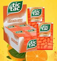 Драже Tic Tac со вкусом апельсина, 12 шт по 16 г